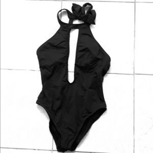 SOLD LA BLANCA One Piece High Neck Swimsuit